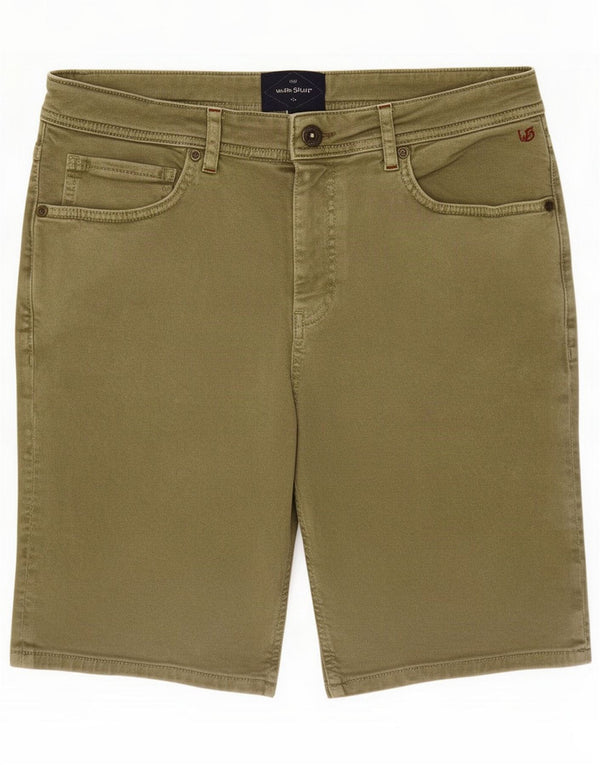 White Stuff Ανδρικό τζιν σορτς Medium W32 Khaki Cotton
