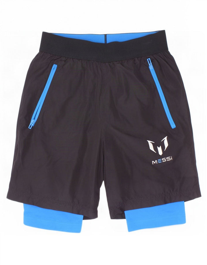 Adidas Boys MESSI Σορτς 9-10 ετών Μαύρο Πολυεστέρα