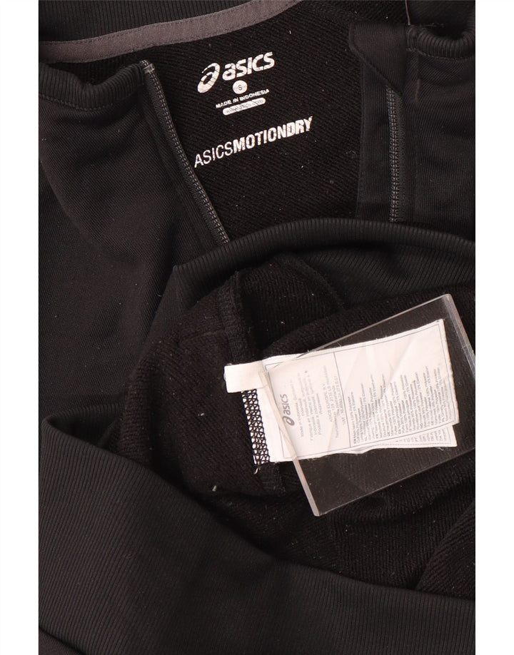 Ανδρική φόρμα Asics Top Jacket Μικρό Μαύρο Πολυεστέρα