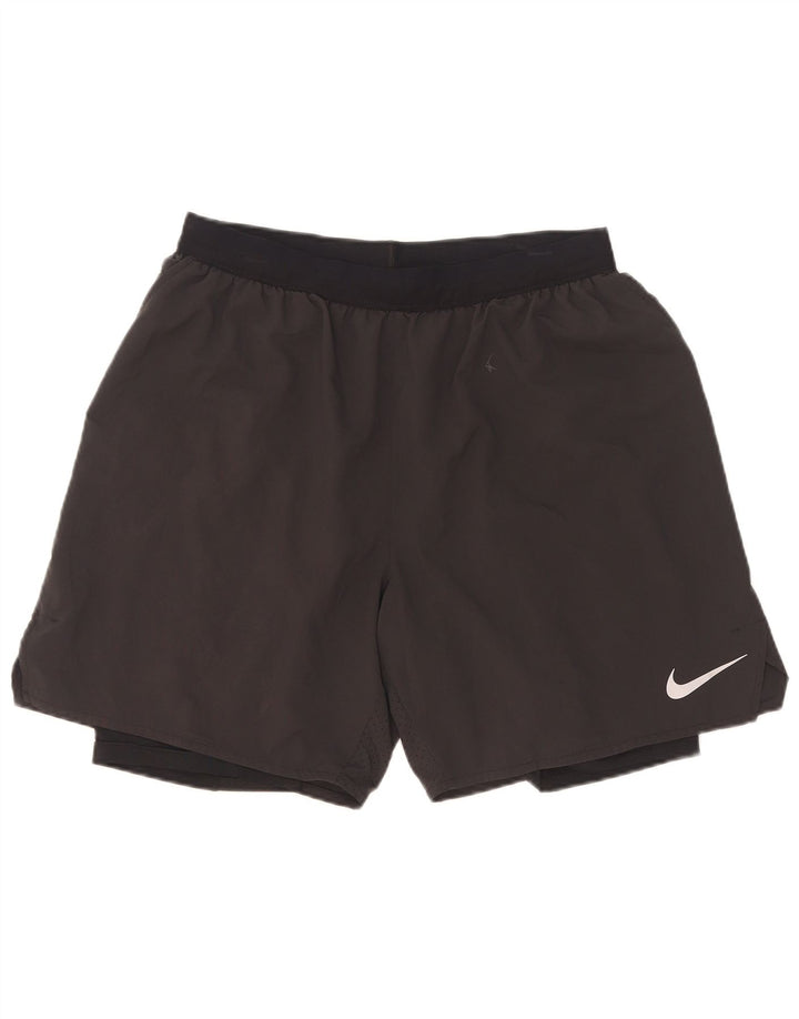 Ανδρικό αθλητικό σορτς Nike Dri Fit σε μεγάλο μαύρο