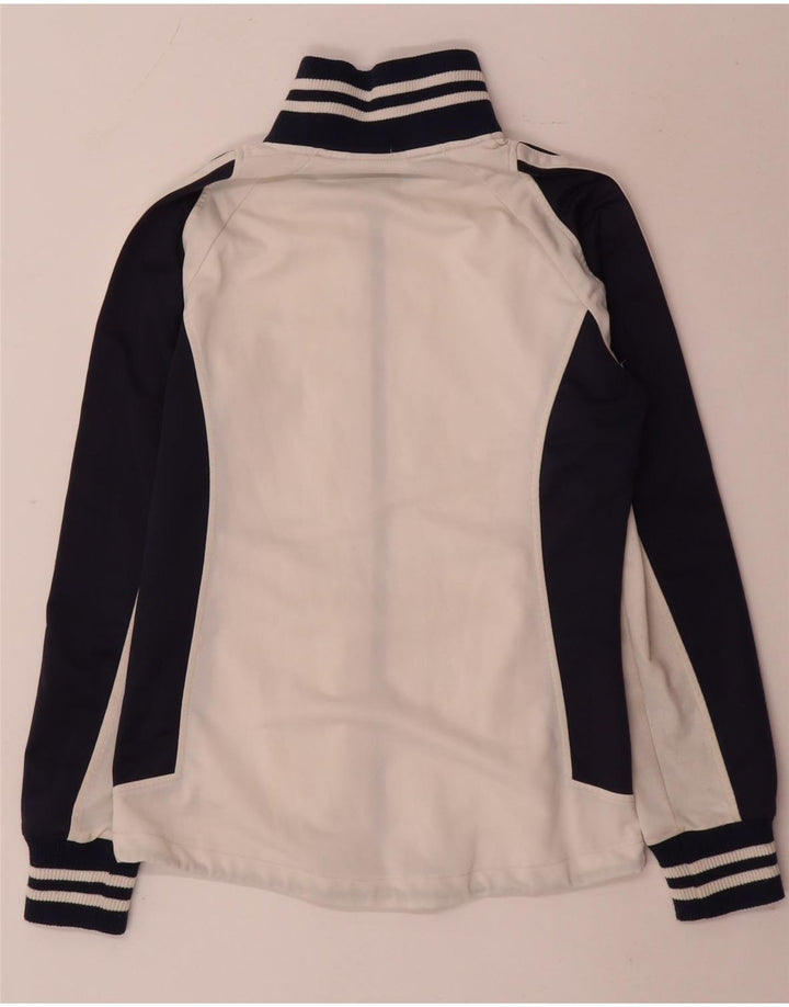 Γυναικεία αθλητική φόρμα Asics Top Jacket UK 12 Medium White Colourblock