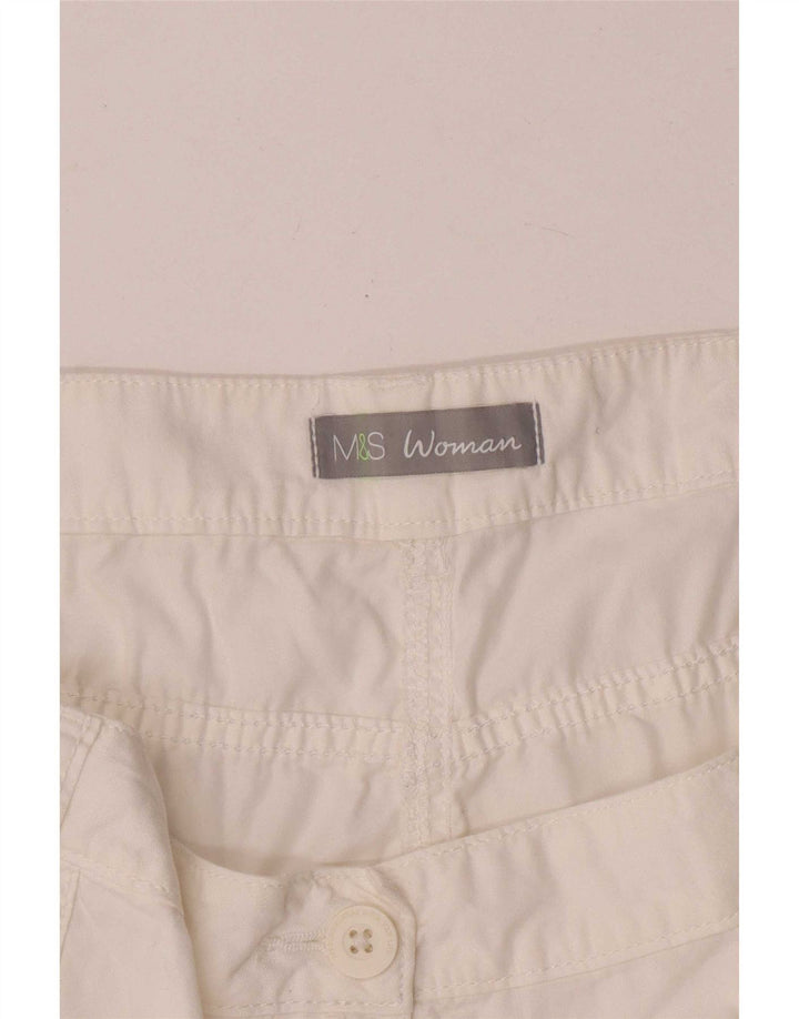Γυναικείο σορτς Marks & Spencer W44 3XL Λευκό