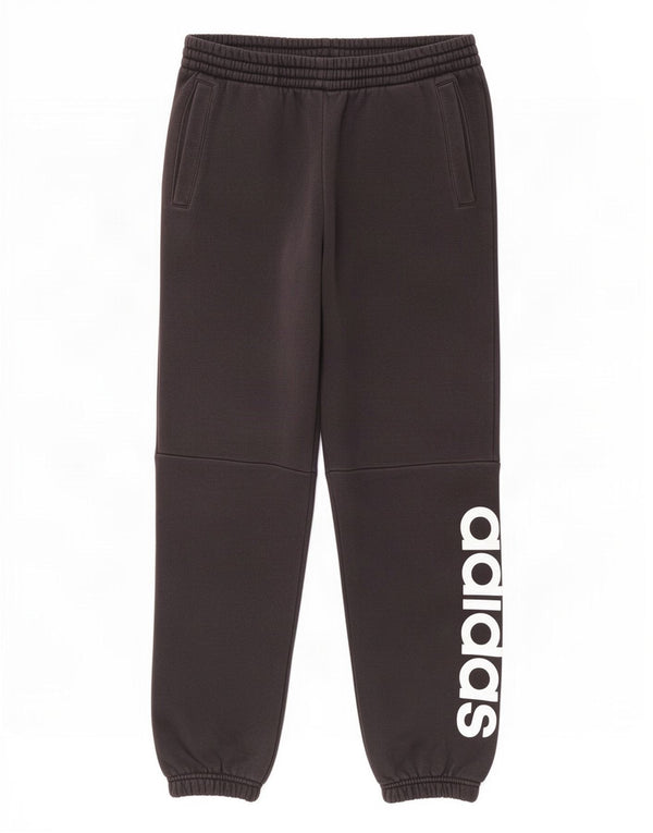 Adidas Boys Graphic αθλητική φόρμα παντελόνι Joggers 13-14 ετών μαύρο βαμβακερό