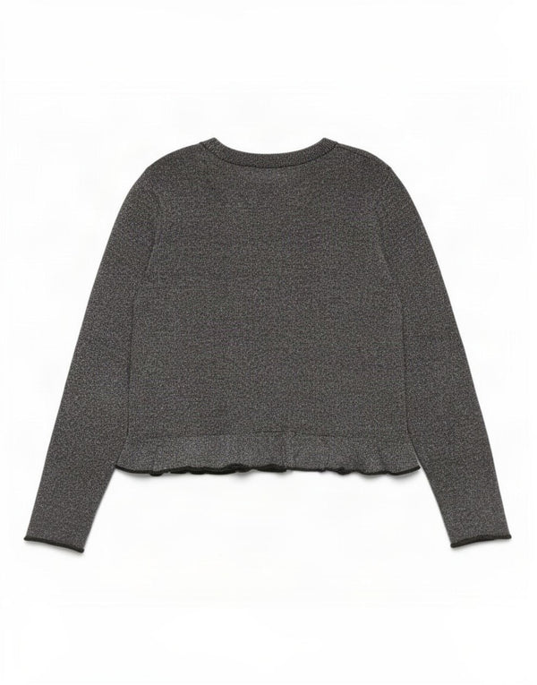 Zara γυναικείο τοπ μακρυμάνικο UK 16 Large Grey