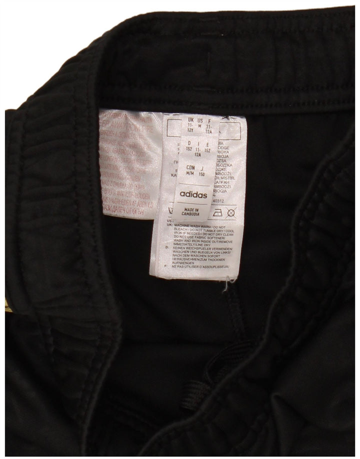 Adidas Boys Sport σορτς 11-12 ετών μαύρο πολυεστέρα