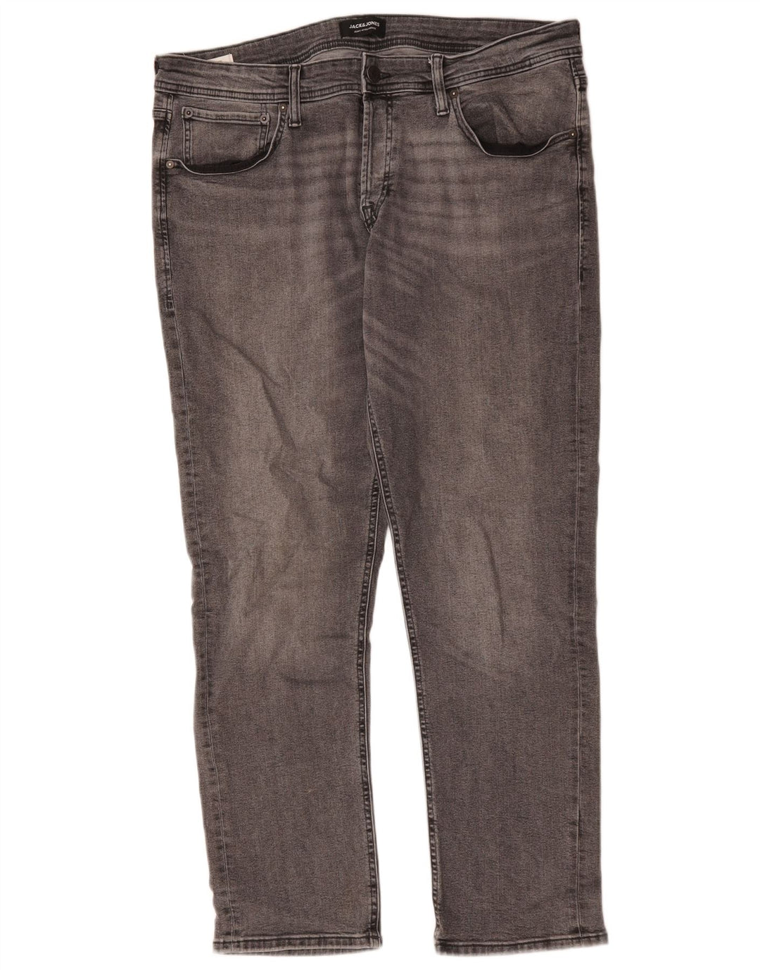 Jack & Jones Ανδρικό Slim Jeans W38 L32 Γκρι βαμβακερό