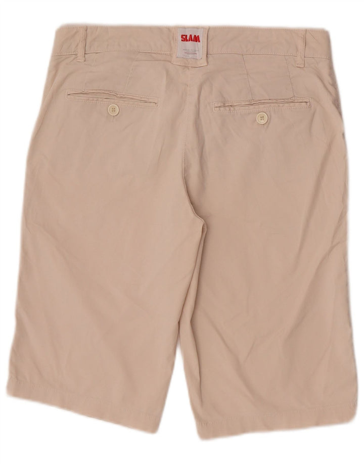 Slam Γυναικείο Σορτς Chino IT 42 Medium W30 Μπεζ βαμβακερό