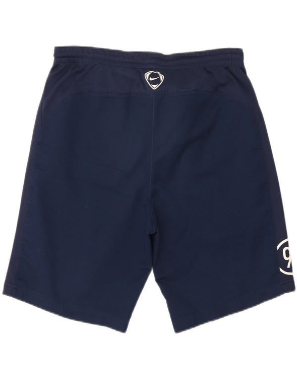 Γραφικό αθλητικό σορτς Nike Boys Dri Fit 13-14 ετών XL Navy Blue Polyester
