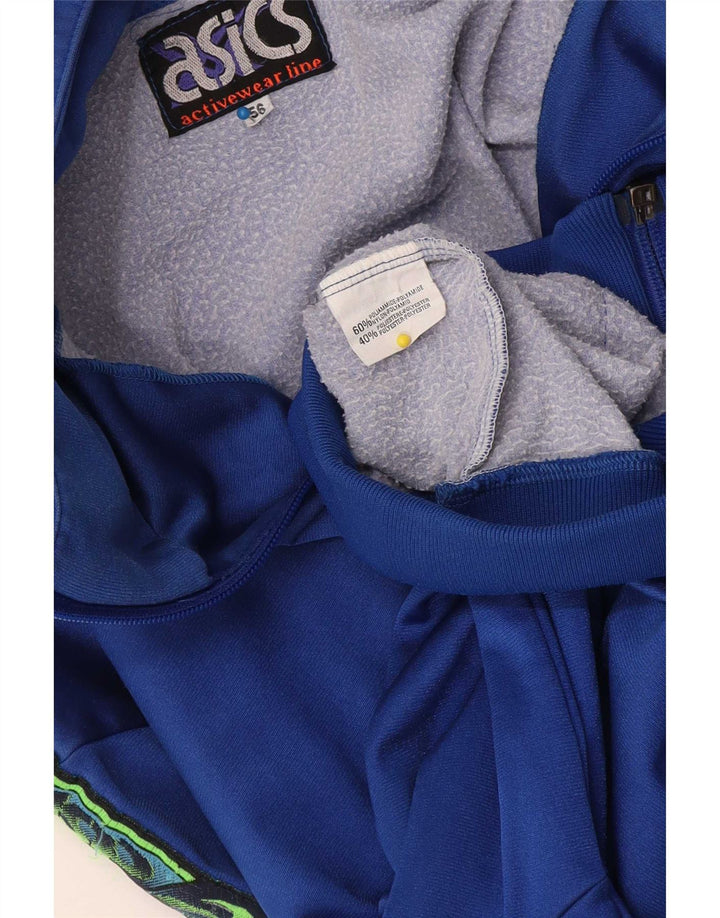 Ανδρική φόρμα γυμναστικής γραφικής Asics Top Jacket IT 56 2XL Blue Polyamide