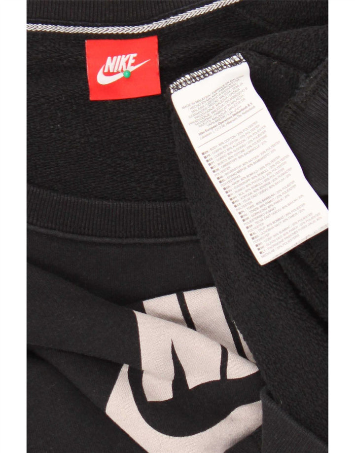 Ανδρικό γραφικό φούτερ Nike Jumper XL Μαύρο βαμβακερό