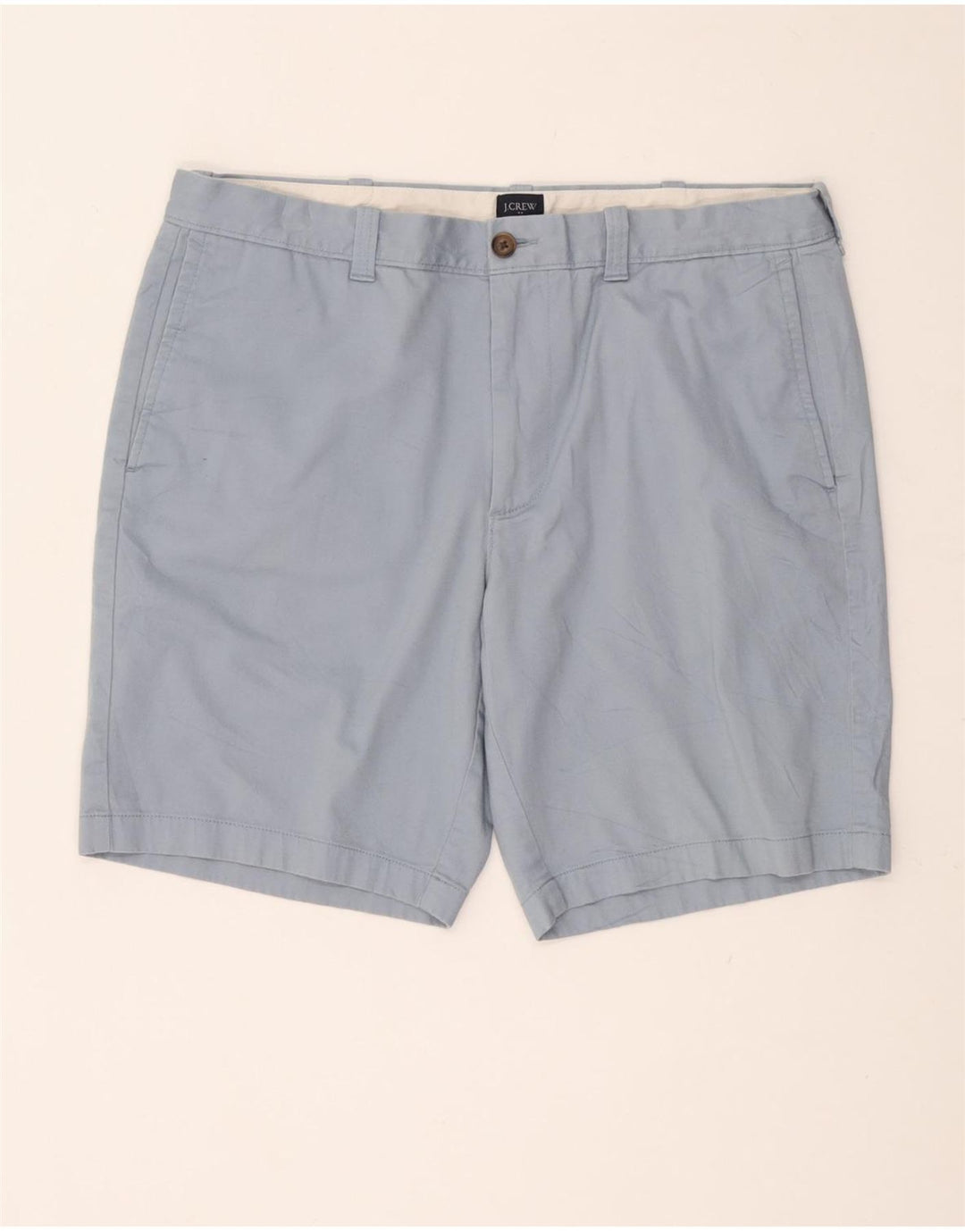 J. CREW Ανδρικό σορτς Chino W36 μεγάλο μπλε βαμβακερό