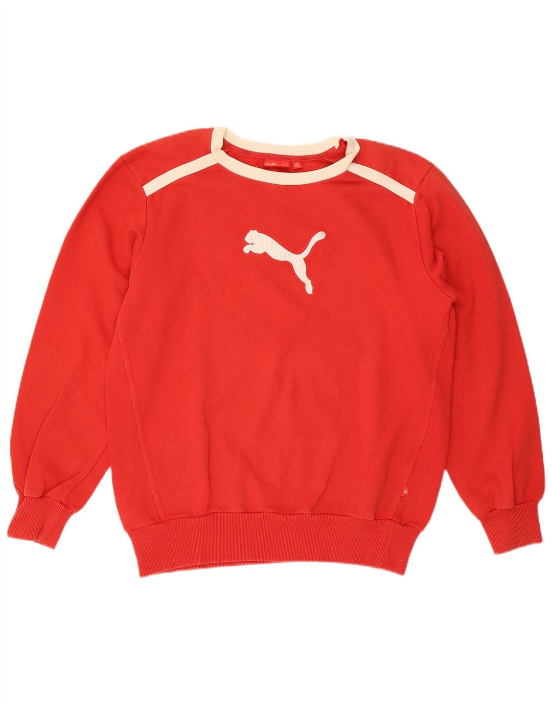 Ανδρικό γραφικό φούτερ Puma Jumper Small Red Colourblock