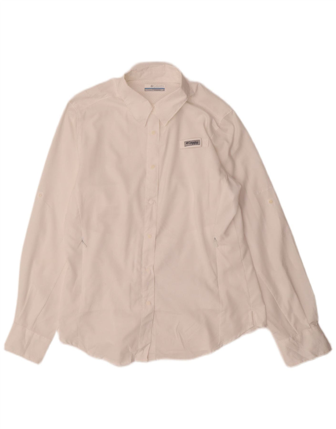 Columbia Γυναικείο πουκάμισο Oversized UK 10 Small White