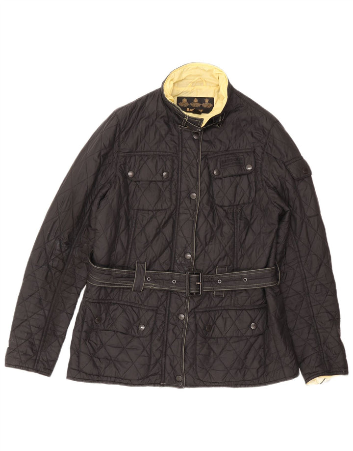 Γυναικείο καπιτονέ μπουφάν Barbour UK 14 Large Black
