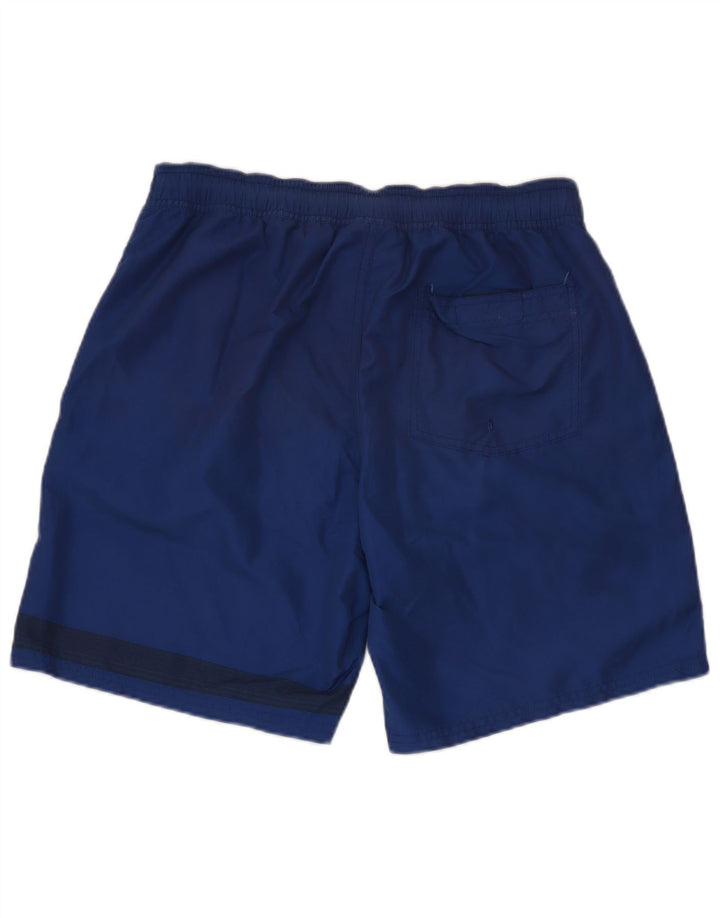 Champion Ανδρικά γραφικά σορτς κολύμβησης Small Navy Blue Polyester