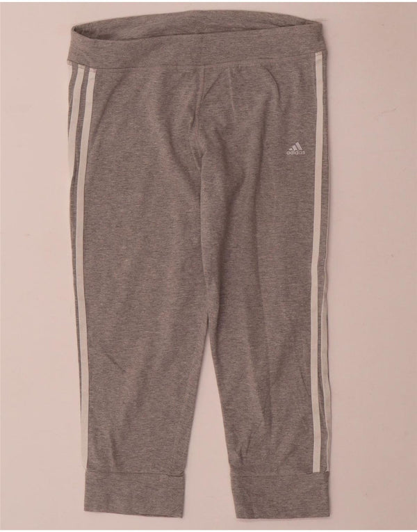 Adidas Γυναικεία φόρμα Κάπρι Παντελόνι Joggers UK 8/10 Small Grey