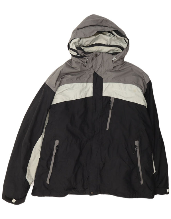 Ανδρικό μπουφάν σκι με κουκούλα Columbia UK 44 2XL Black Colourblock