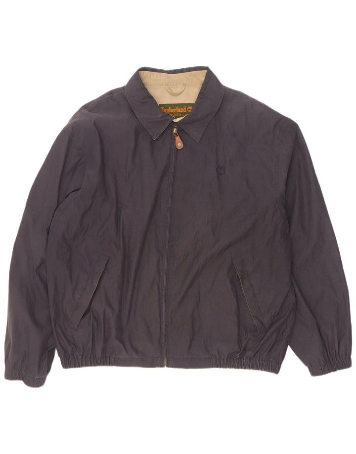 Ανδρικό μπουφάν Timberland Bomber UK 42 XL Navy Blue Polyester