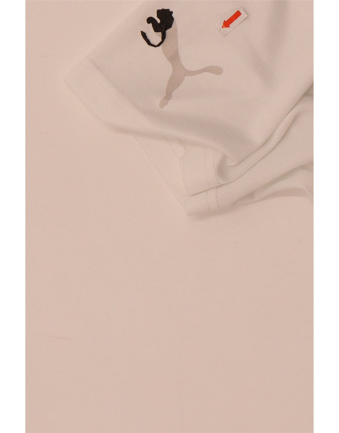 Ανδρικό γραφικό T-Shirt Puma Τοπ μεσαίο λευκό πολυεστέρας