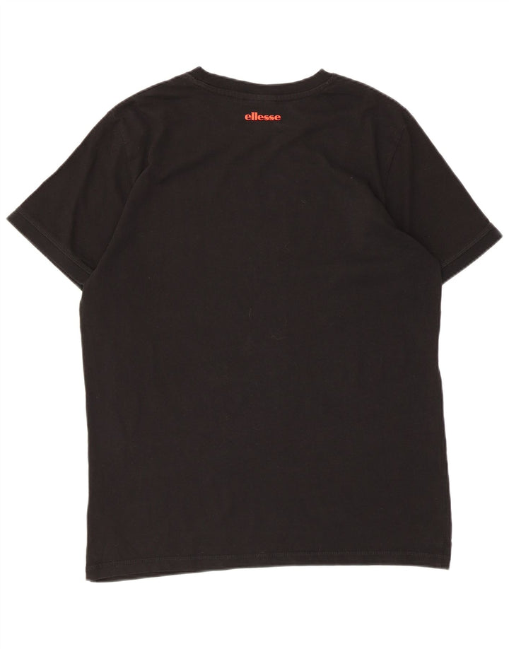 Ellesse Γυναικείο T-Shirt Top UK 14 Medium Black