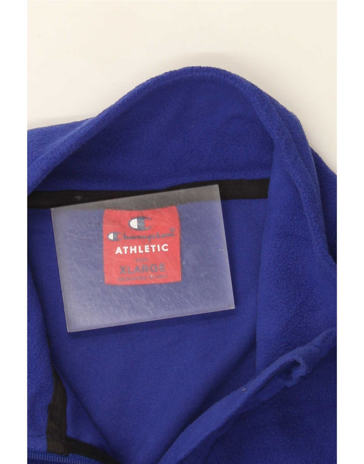 Champion Ανδρικό φερμουάρ Fleece Jumper XL Blue