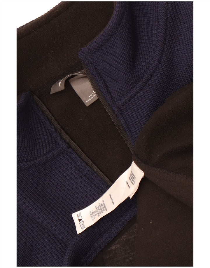 Ανδρική αθλητική φόρμα Eddie Bauer Top Jacket Μεγάλο μπλε ναυτικό πολύχρωμο πολυεστέρα