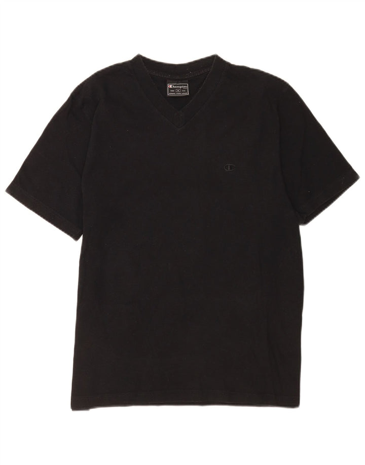 Ανδρικό T-Shirt Champion Top Μεσαίο μαύρο βαμβακερό