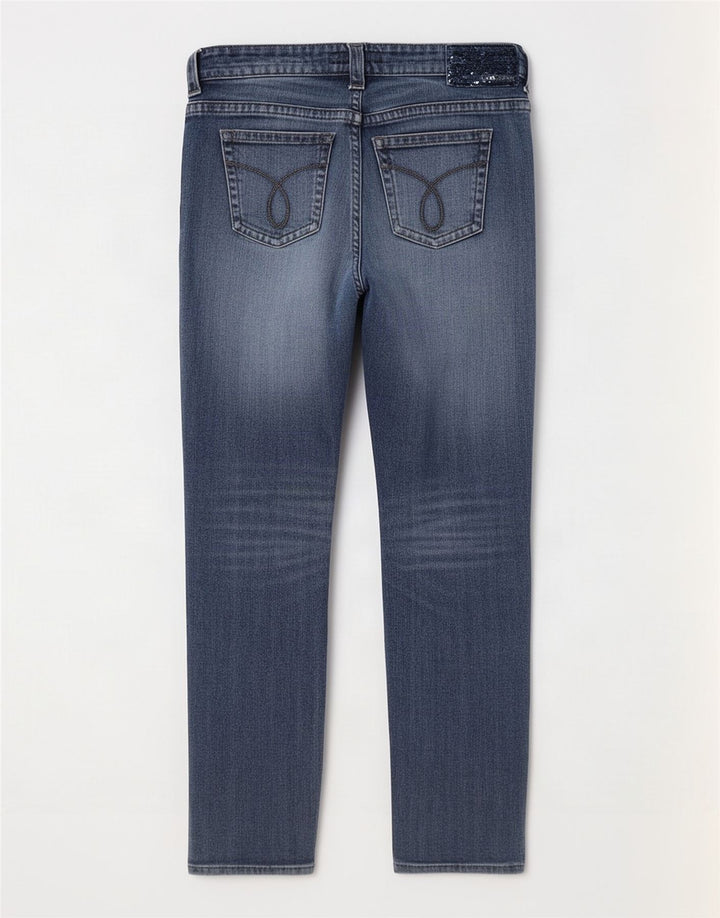 Calvin Klein Γυναικείο Slim Jeans W28 L28 Blue
