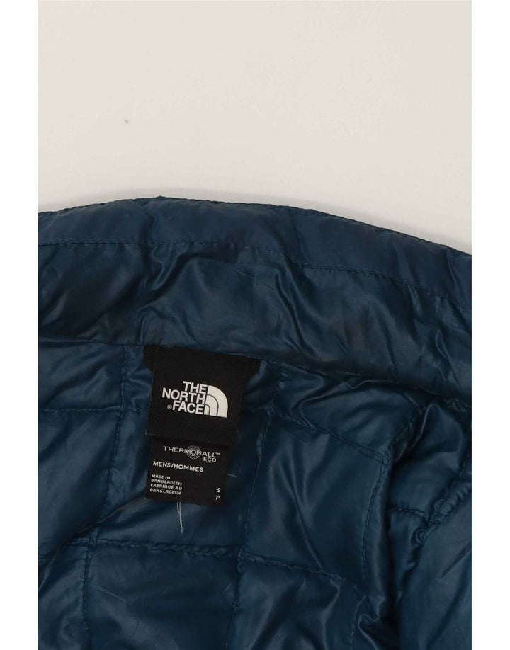 Ανδρικό μπουφάν με επένδυση North Face UK 36 Small Blue Polyester