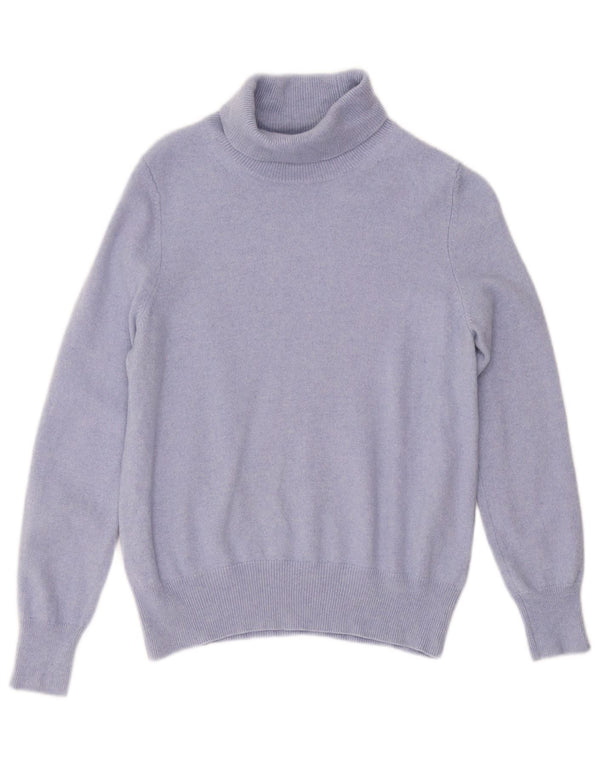 Marks & SPENCER Girls Roll Neck Jumper πουλόβερ 11-12 ετών Μωβ