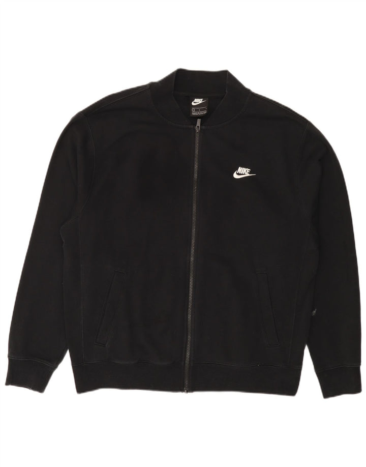 Ανδρική φόρμα Nike Μπουφάν μεγάλο μαύρο βαμβακερό
