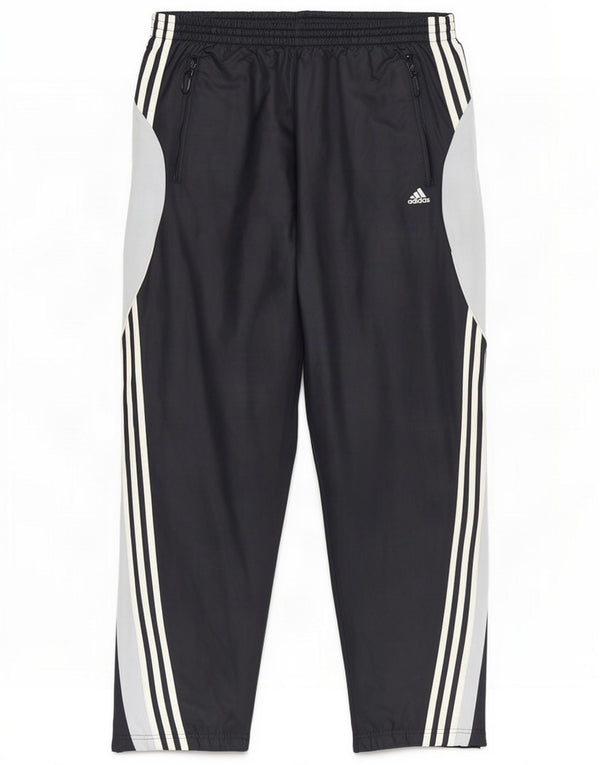 Adidas Ανδρικό αδιάβροχο παντελόνι Medium Navy Blue Colorblock Polyester