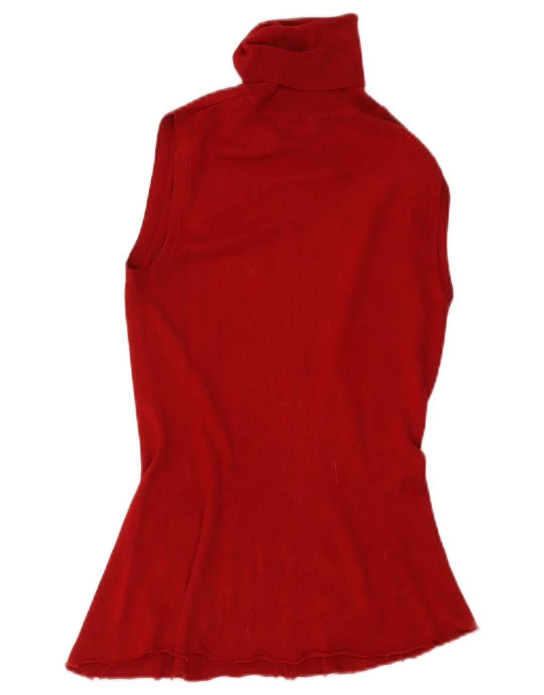 Zara Γυναικείο Γιλέκο Tank Top UK 12 Medium Red Rayon