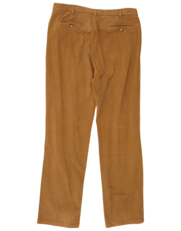 Trussardi Ανδρικό ίσιο casual παντελόνι IT 52 XL W38 L34 Καφέ βαμβακερό
