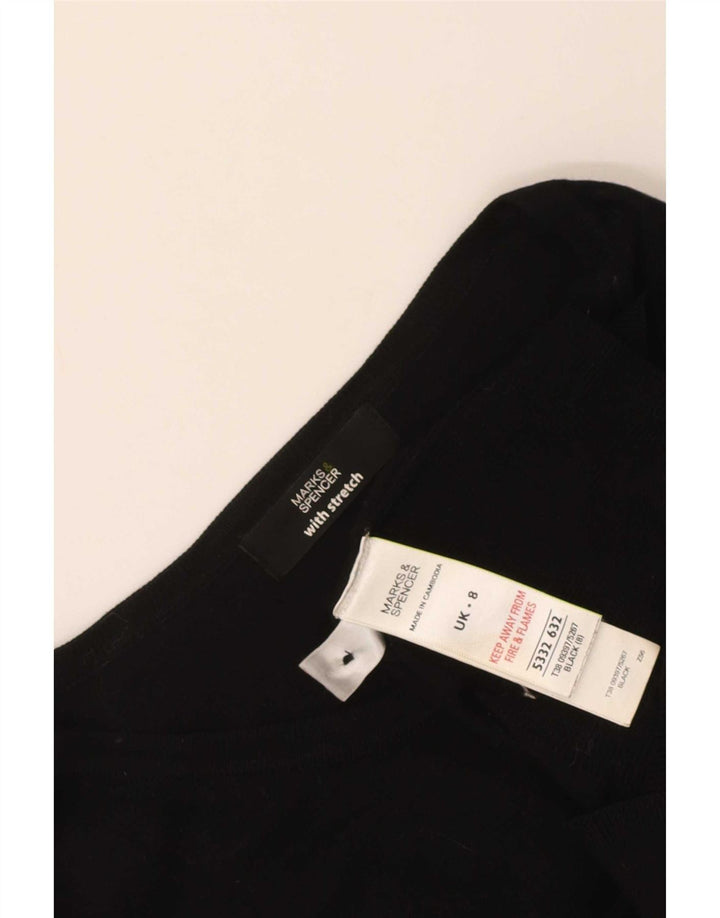 Marks & Spencer Γυναικεία ζακέτα πουλόβερ UK 8 Small Black Viscose