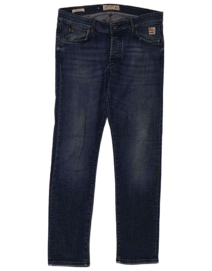 Roy Rogers Γυναικείο Slim Jeans W36 L32 Μπλε βαμβακερό