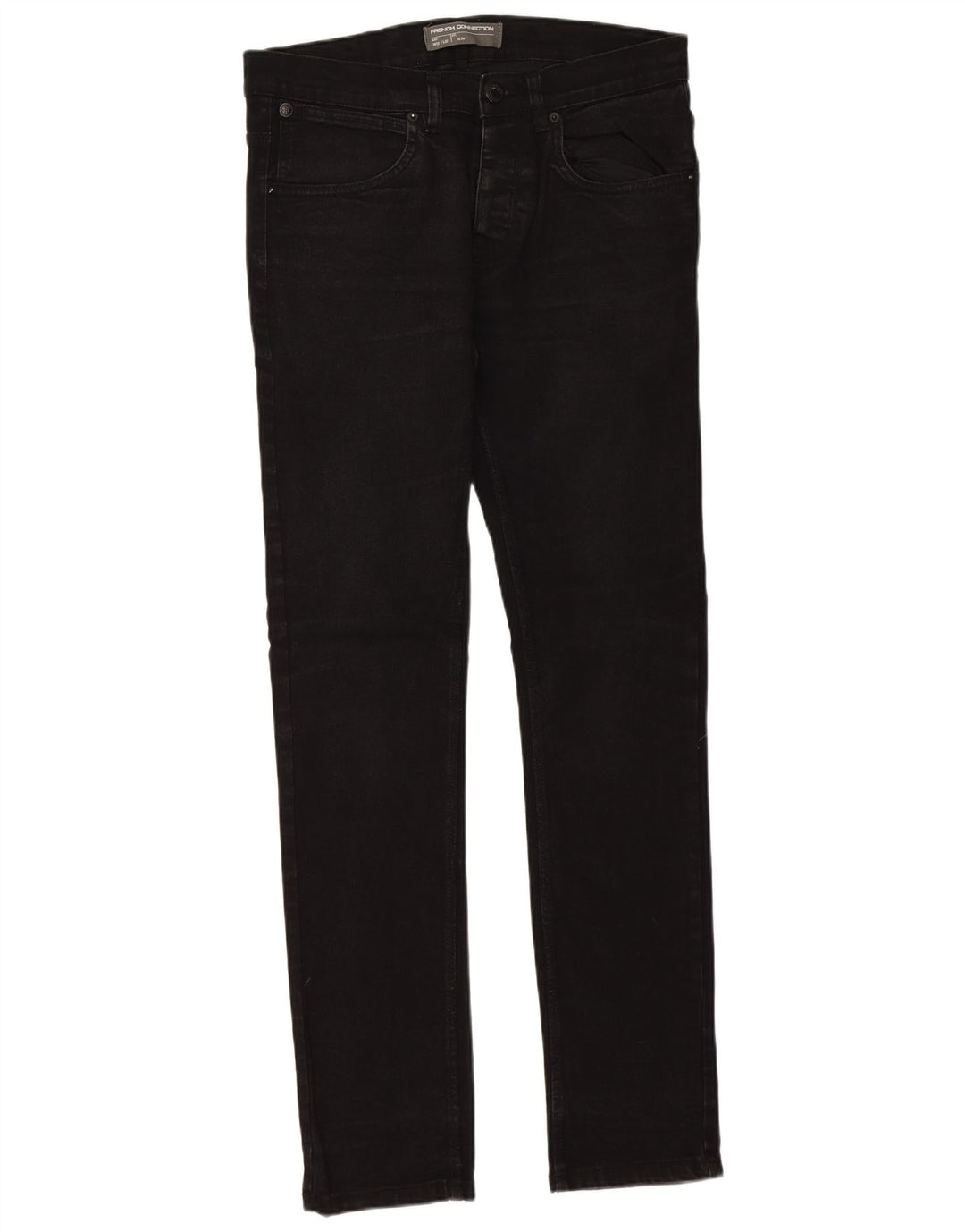French Connection Ανδρικό Slim Jeans W32 L32 Μαύρο βαμβακερό