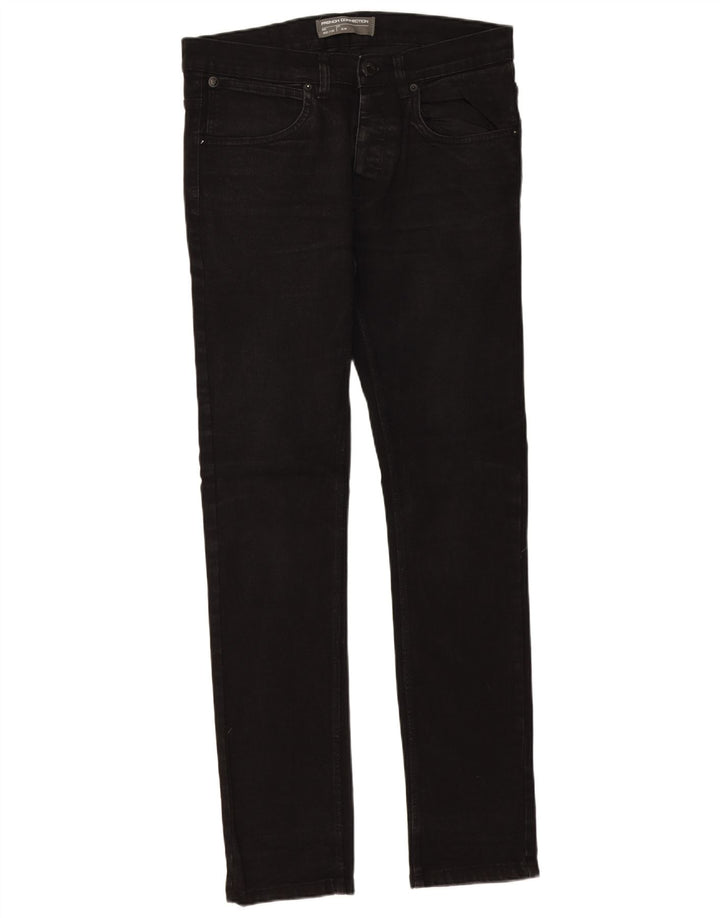 French Connection Ανδρικό Slim Jeans W32 L32 Μαύρο βαμβακερό