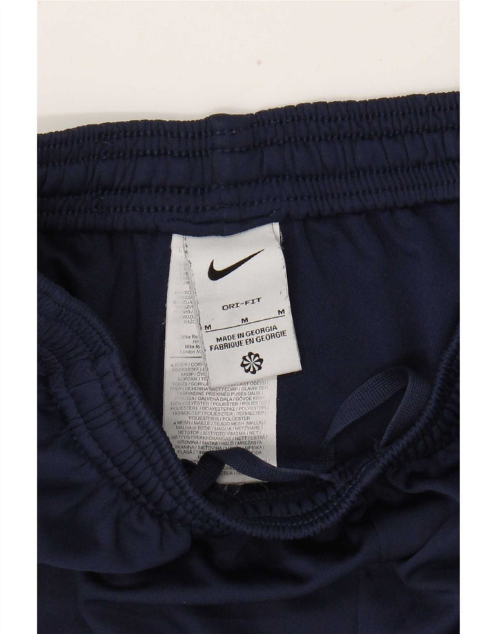 Ανδρικές φόρμες Nike Dri Fit Παντελόνια μεσαίου μπλε ναυτικού πολυεστέρα