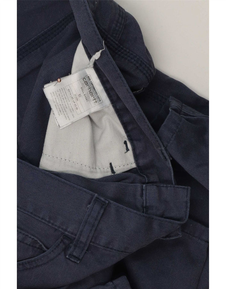 Ανδρικό casual σορτς Carhartt W32, μεσαίο ναυτικό, βαμβακερό