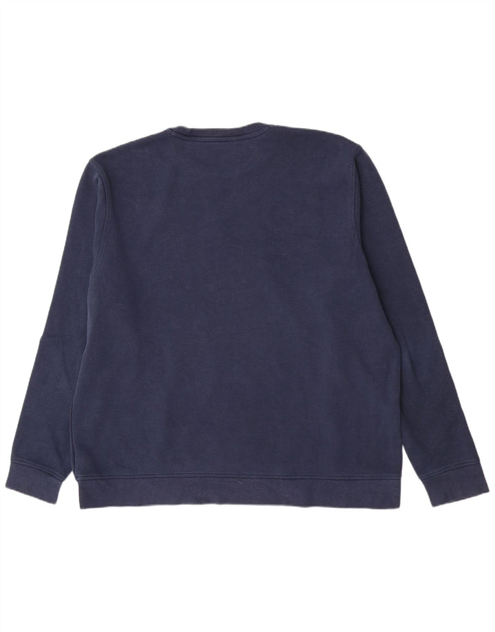 Ανδρικό φούτερ Adidas Regular Fit Jumper XL Navy Blue Cotton