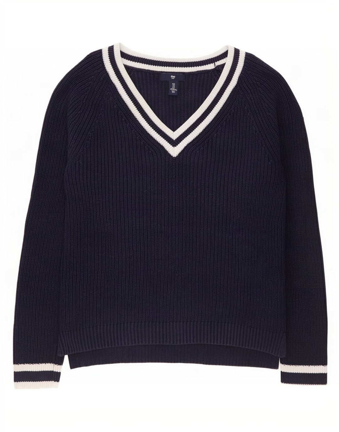 Gap Γυναικείο πουλόβερ με λαιμόκοψη UK 10 Small Navy Blue