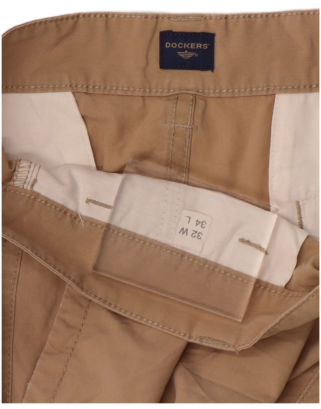 DOCKERS Ανδρικό ίσιο παντελόνι Chino W32 L29 Μπεζ
