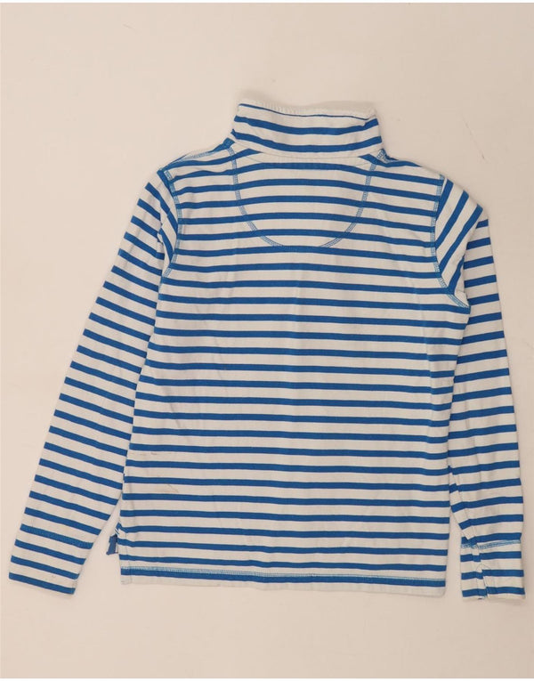Crew Clothing Γυναικεία φούτερ με φερμουάρ Jumper UK 10 Small White ριγέ