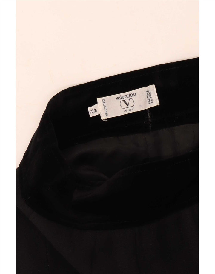 Valentino Γυναικεία Pencil Φούστα UK 12 Medium W30 Μαύρη