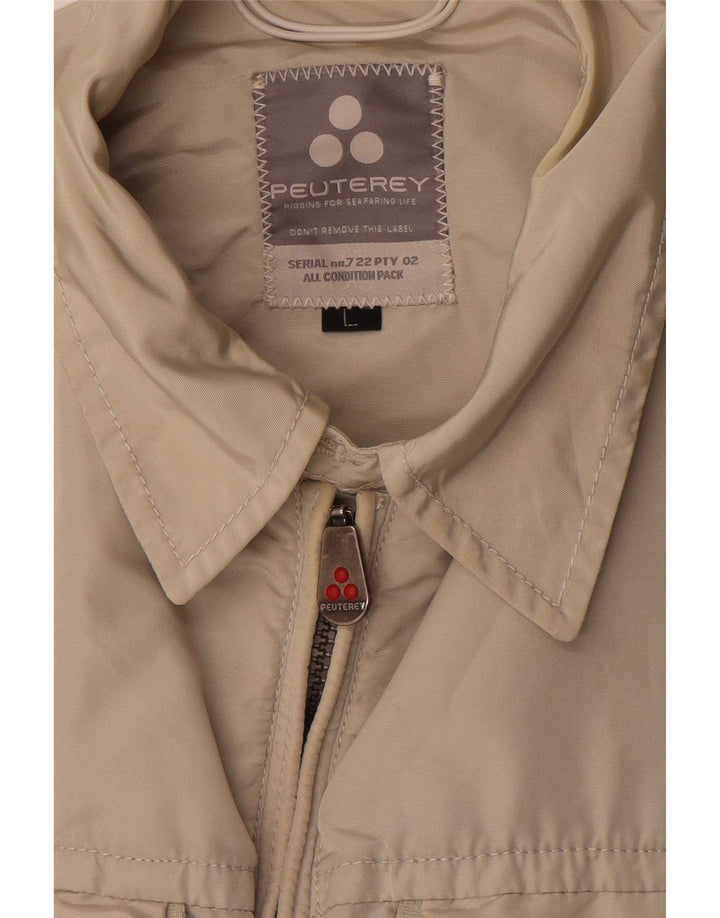 PEUTEREY Ανδρικό Utility Jacket UK 40 Large Beige