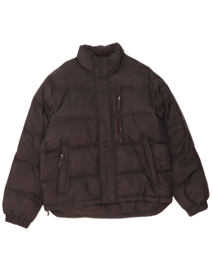 Ανδρικό μπουφάν Timberland με επένδυση UK 40 μεγάλο μαύρο νάιλον