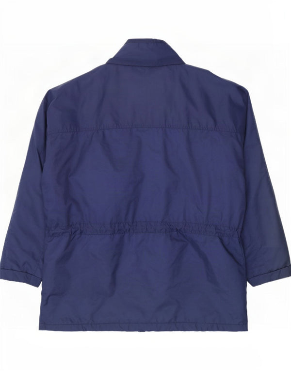 Fila Ανδρικό μπουφάν με κουκούλα αντιανεμικό UK 40 Large Navy Blue Nylon