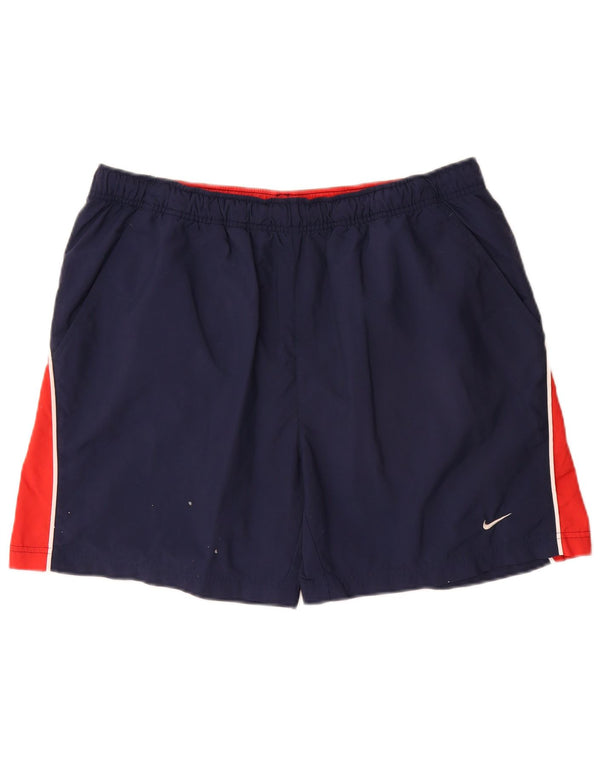 Ανδρικό αθλητικό σορτς NIKE XL Navy Blue Colourblock