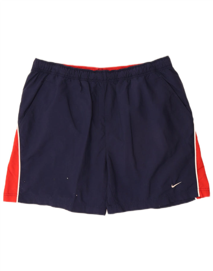 Ανδρικό αθλητικό σορτς NIKE XL Navy Blue Colourblock